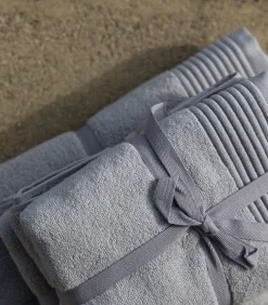 Set van 6 Premium Handdoeken SILVER MIST (2-33x50cm, 2-50x100cm, 2-100x150cm)