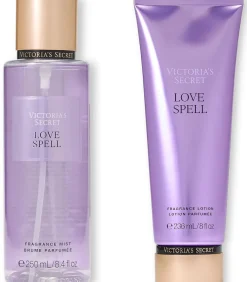 Set van Lichaamsmist en Lichaamslotion – Love Spell