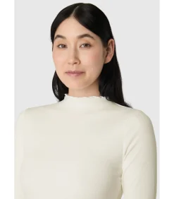 Shirt Met Lange Mouwen “JUUNO Longsleeve Rib Lettuce Hem”