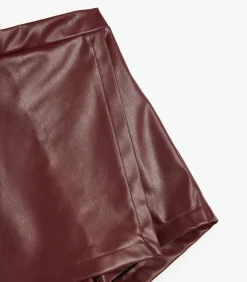 Shortslengte (halverwege de kuit) Hoge taille Broekenrots