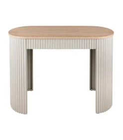 Side table Estriado - Grijs - 100x40x76.5cm
