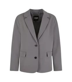 SINGLE-BREASTED - Blazer - Anthraciet Grijs