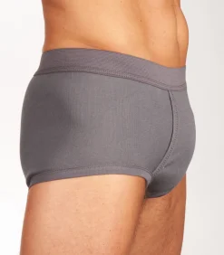 slip 2 pack 1-1 rib box grey