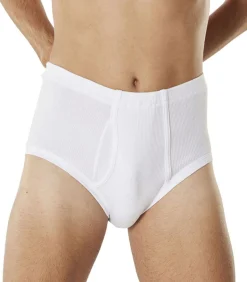 slip classic maxi 2-2 rib white