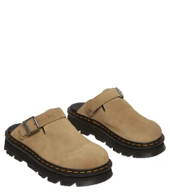 Slippers Dr. Martens Zebzag Beige Comfortabel