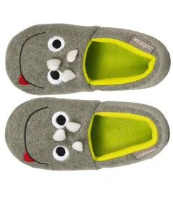 Slippers Jongen Dinosaurus Khaki gevlekt