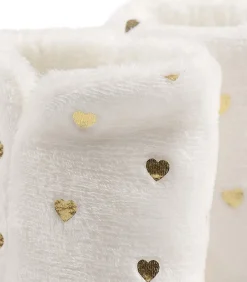 Slippers laarzen Gold ivoor