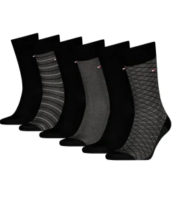 sokken 6 paar tin giftbox birdey sock black