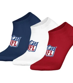 Sokken NFL SHIELD 3Pack Sneaker Socks Set van 3