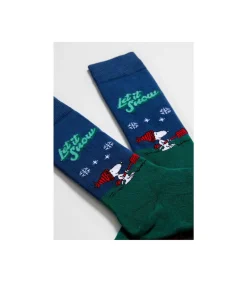 sokken Snoopy - Peanuts Let it snow