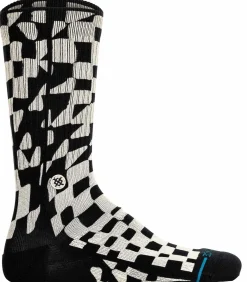 Sokken Wave Check Crew Set van 1