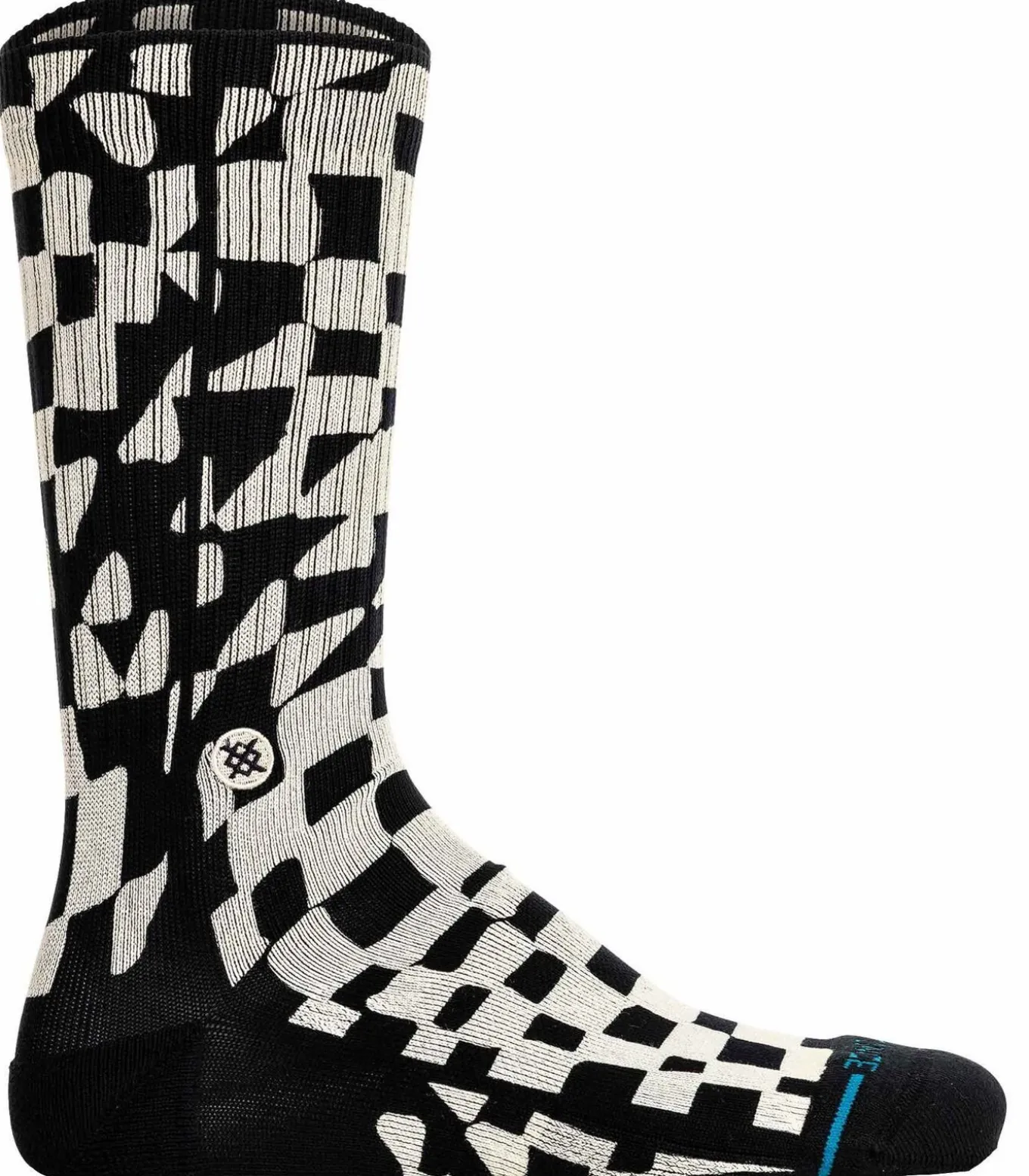 Sokken Wave Check Crew Set van 1