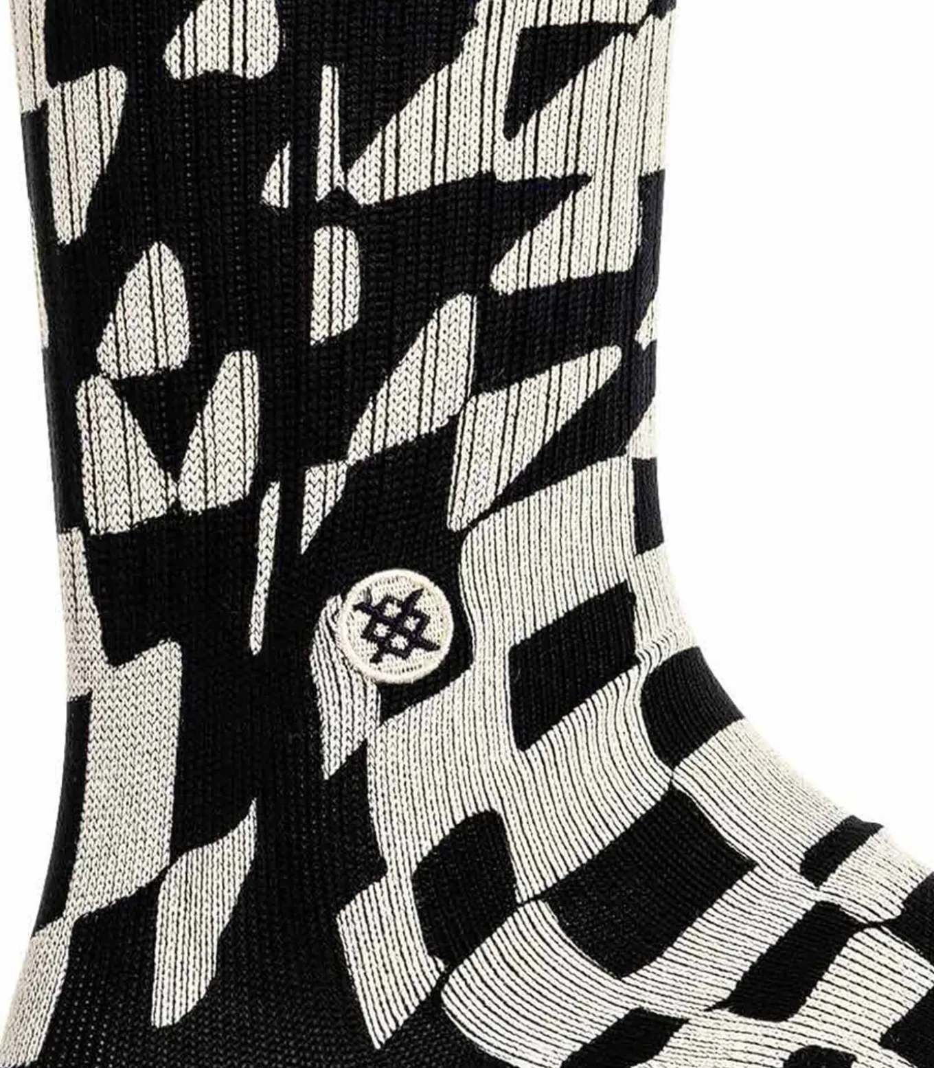 Sokken Wave Check Crew Set van 1