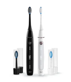 SonicYou Set - Mondverzorging - Elektrische Tandenborstel Wit & Zwart