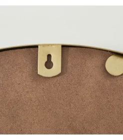 Spiegel met geëmailleerd detail, 67 cm