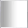 Spiegel 60x60 cm zilverkleurig