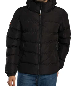 Sport Puffer Jack Met Capuchon