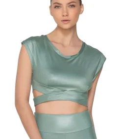 Sport T-shirt met slipe mouwen FLEXFIT