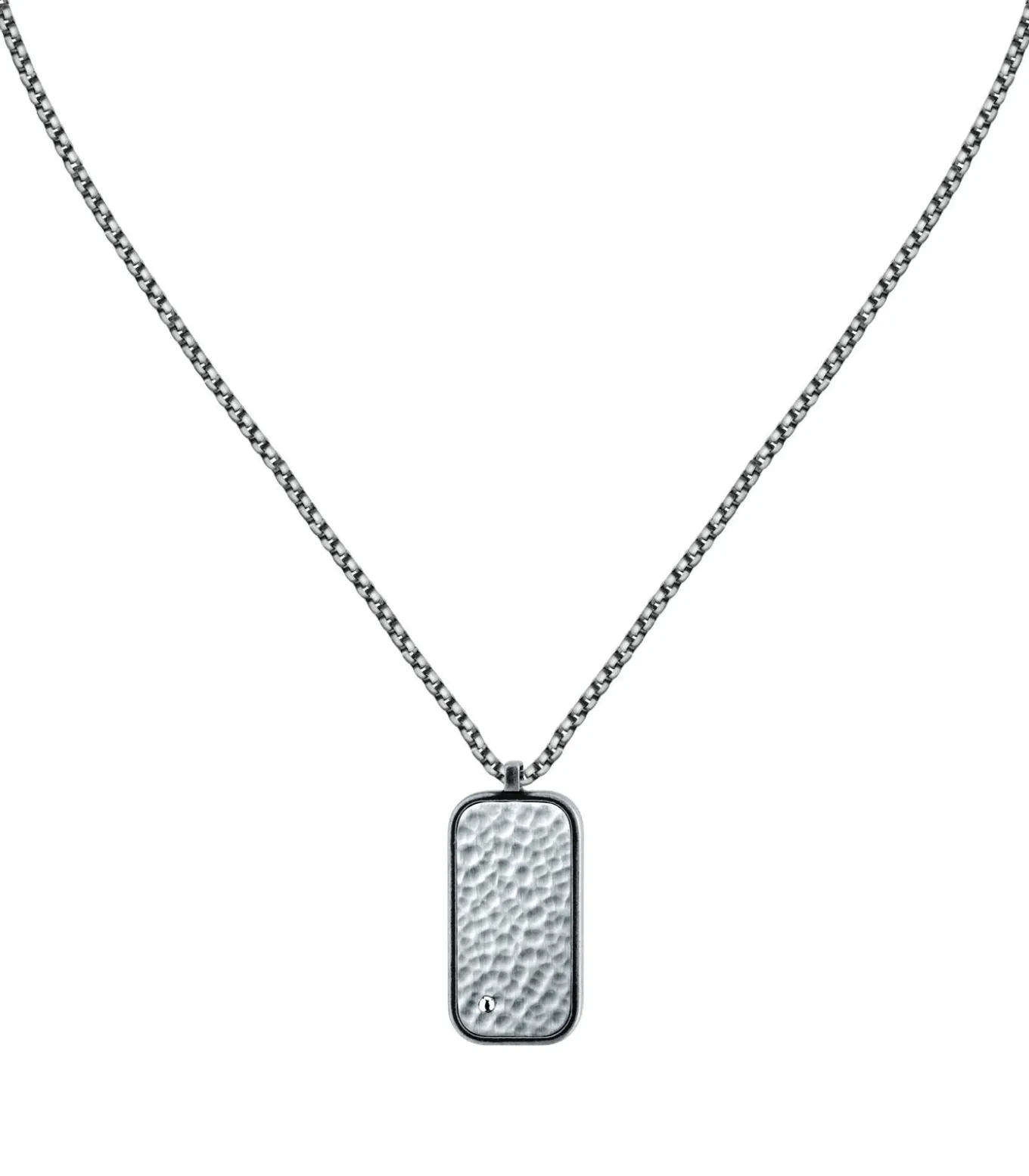 Stalen halsketting, geëmailleerde ENERGIE