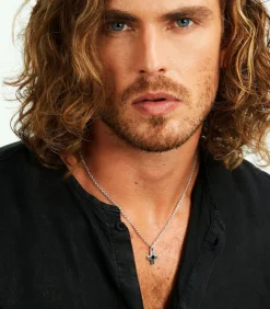 Stalen halsketting, SPIRIT email