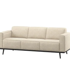 Statement 3-Zits Bank 230 cm - Polyester - Beige Melange