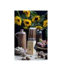 Steakmessen Premium Line Dark Wood - 6 stuks