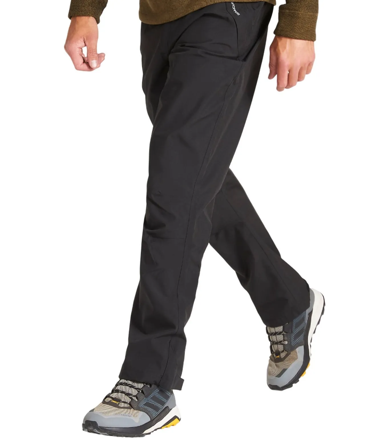 STEFAN II - Broek - Zwart