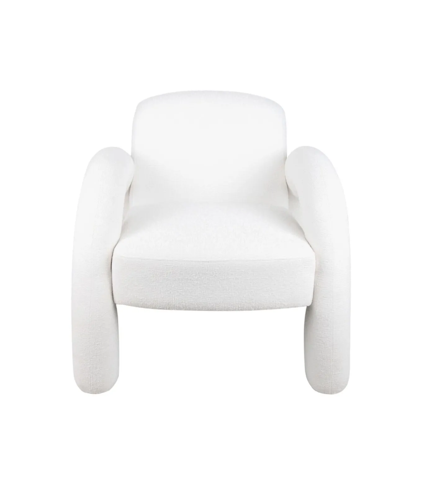 Stoel Brazo Melange - Wit - 88x74x74cm