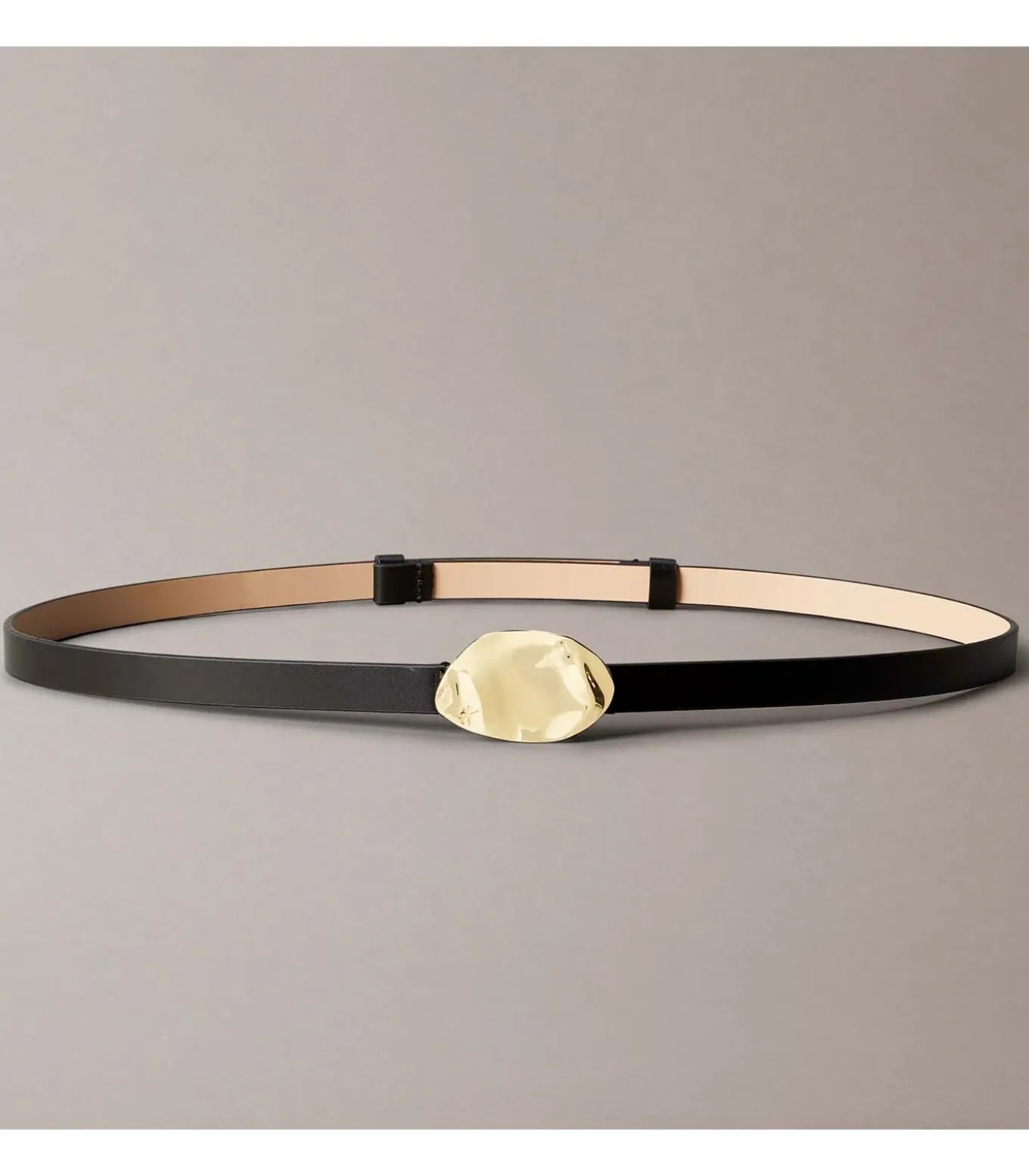 Stone Lock Slouchy Belt 15Mm