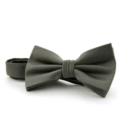 Strik zijde donkergrijs