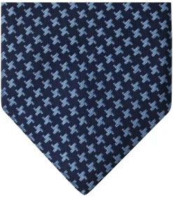 Stropdas Zijde Dessin Navy