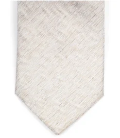 Stropdas Zijde Délavé Beige