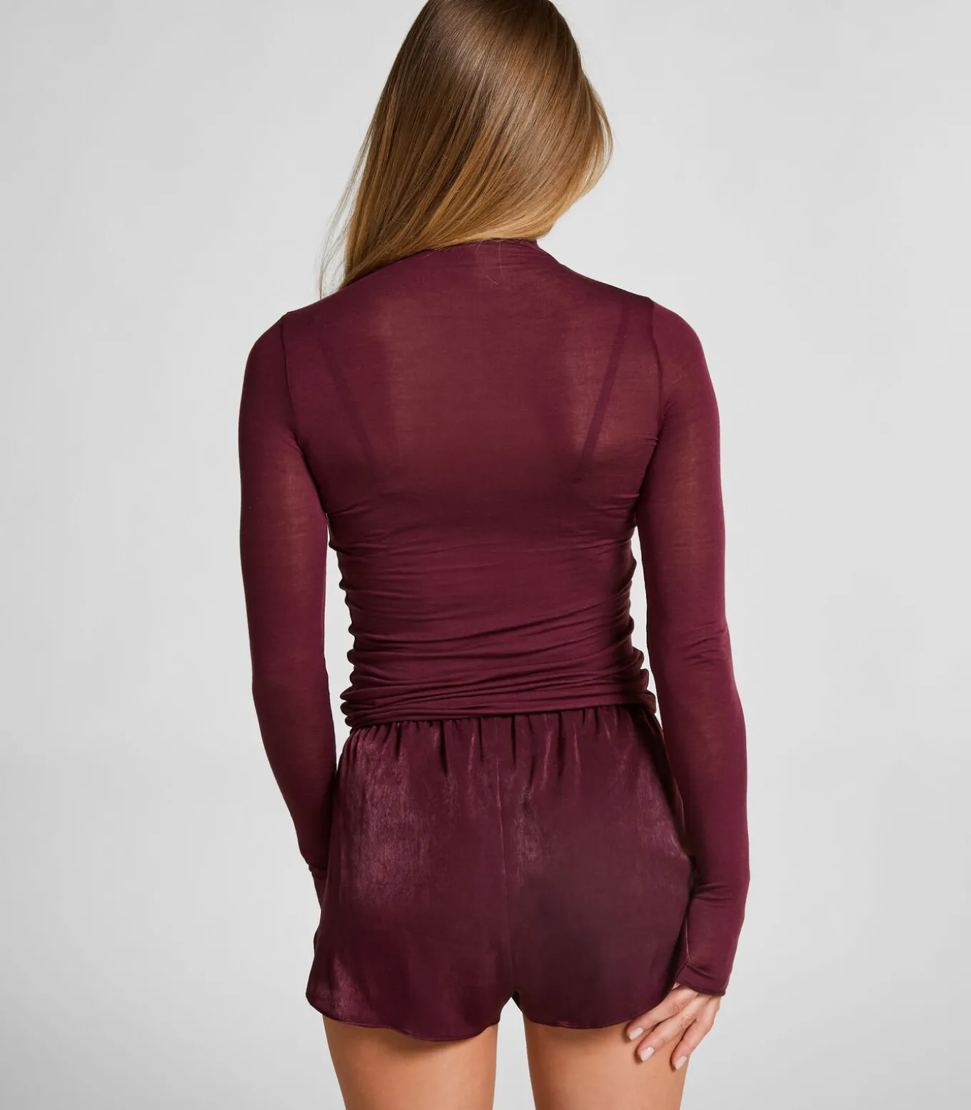 super soft Turtleneck shirt met Cashmere