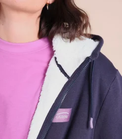 Sweat capuche doublé sherpa SWIPS