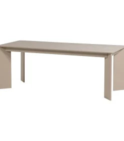 Tablo Eettafel Afgerond DL - Eikenhout - Dakargrau - 76x239x99