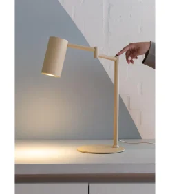 Tafellamp Bilbao - Beige - 35x20x47.5cm