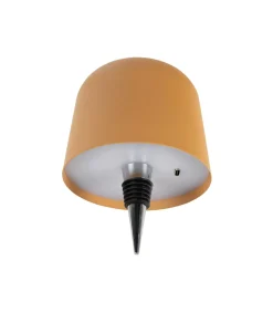 Tafellamp Cone Hat Led - Okergeel - Ø10cm