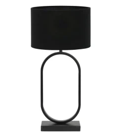 Tafellamp Jamiri/Livigno - Zwart/Zwart - Ø30x67cm