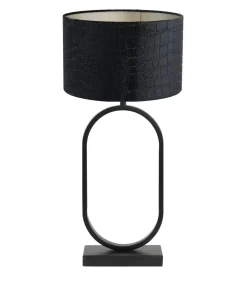 Tafellamp Jamiri/Praya Zwart/Zwart - Ø30x67cm