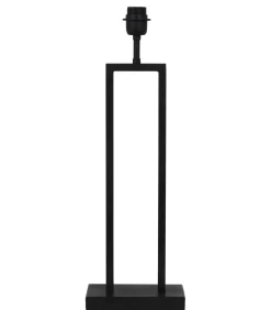 Tafellamp Shiva/Livigno - Zwart/Eiwit - Ø35x84cm