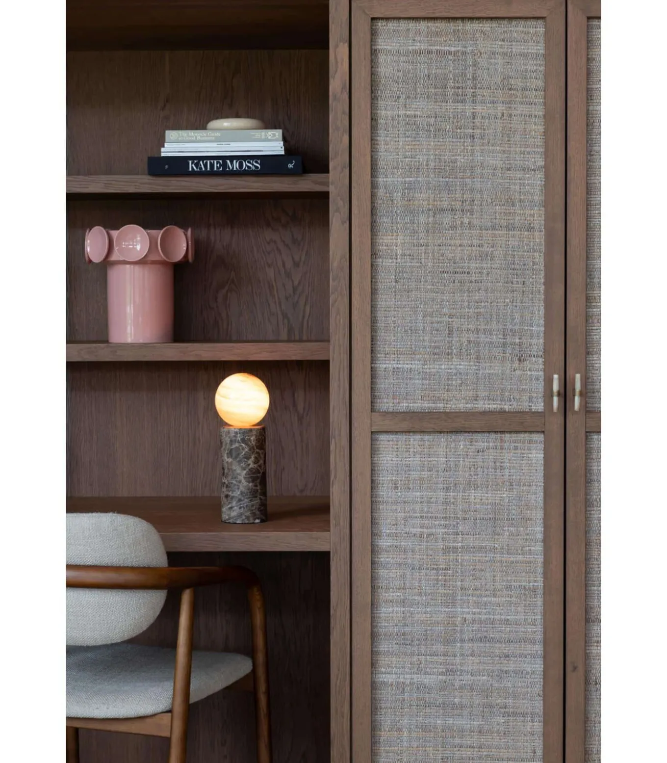 Tafellamp Tivoli - Bruin - Ø12cm