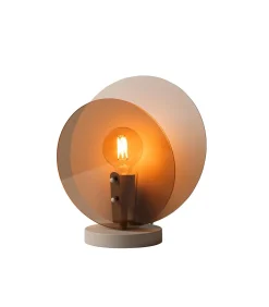 Tafellamp Toledo - Bruin - 22x30x32.5cm