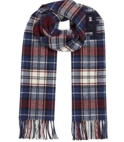 TASSEL - Sjaal - Donkerrood