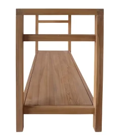 Teak dubbele wastafel 120cm DEWI