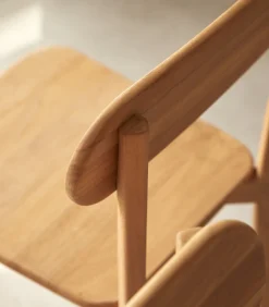 Teakhouten stoel Abel