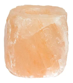 Teelicht houders 4 pcs Roze Steen