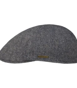 Texas Wool Herringbone Blauw