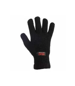 Thermo Handschoenen Dames Chenille Zwart