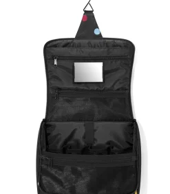 Toiletbag XL - Toilettas - Dots Zwart