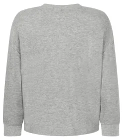 Top van wafelstof Henley